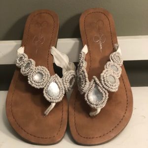Jessica Simpson Beaded Sandals